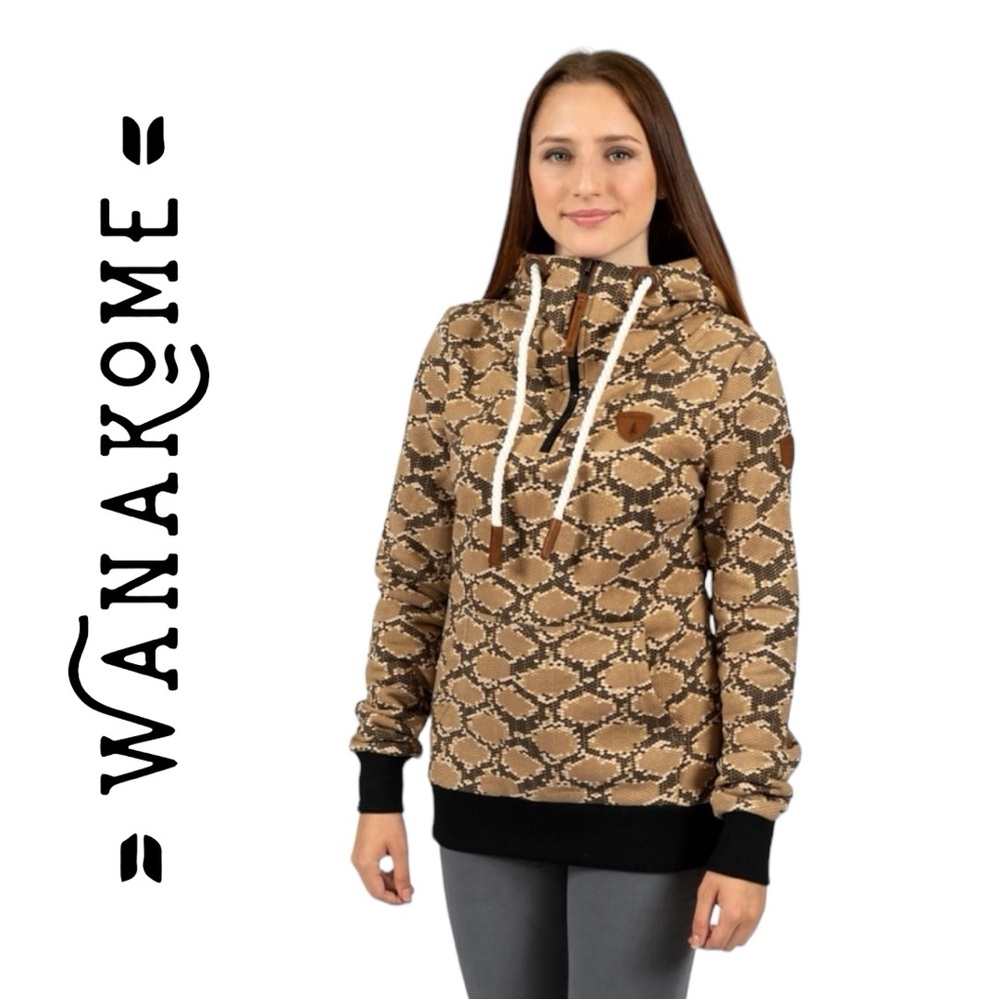 Wanakome Taylor Hoodie - Snake Print